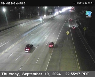 (C094) NB 805 : 47th Street (on ramp)