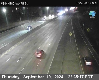 (C094) NB 805 : 47th Street (on ramp)