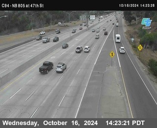 (C094) NB 805 : 47th Street (on ramp)