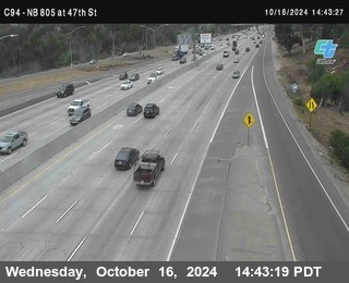 (C094) NB 805 : 47th Street (on ramp)