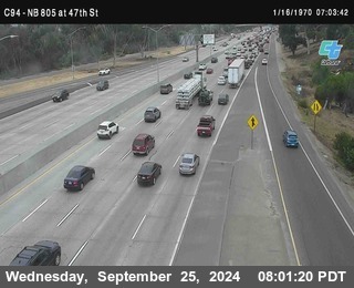 (C094) NB 805 : 47th Street (on ramp)