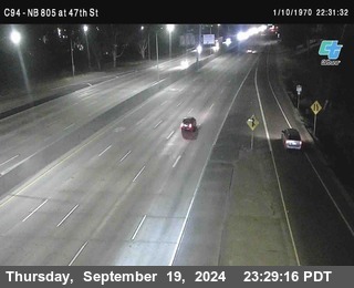 (C094) NB 805 : 47th Street (on ramp)