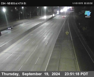 (C094) NB 805 : 47th Street (on ramp)