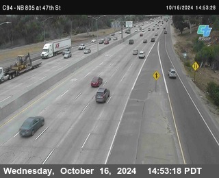 (C094) NB 805 : 47th Street (on ramp)