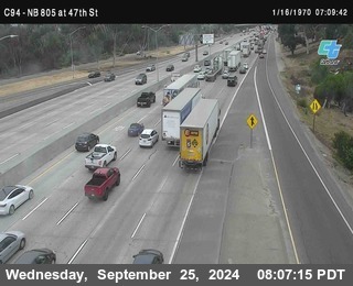 (C094) NB 805 : 47th Street (on ramp)