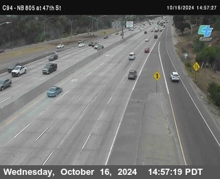 (C094) NB 805 : 47th Street (on ramp)