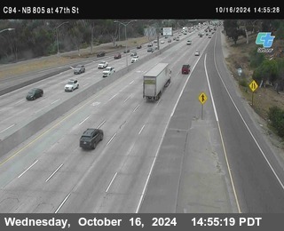 (C094) NB 805 : 47th Street (on ramp)