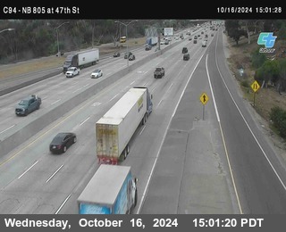 (C094) NB 805 : 47th Street (on ramp)