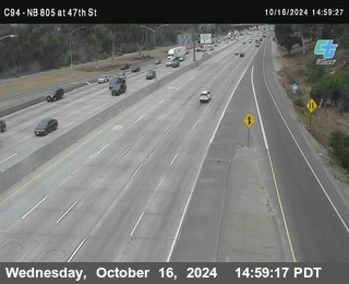 (C094) NB 805 : 47th Street (on ramp)