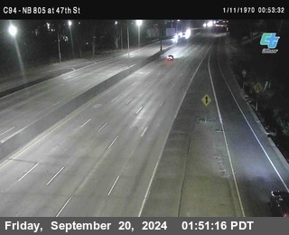 (C094) NB 805 : 47th Street (on ramp)