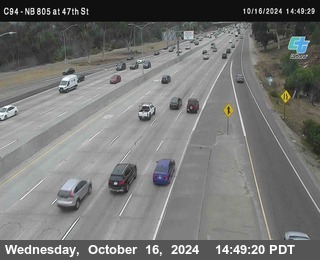 (C094) NB 805 : 47th Street (on ramp)