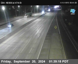 (C094) NB 805 : 47th Street (on ramp)