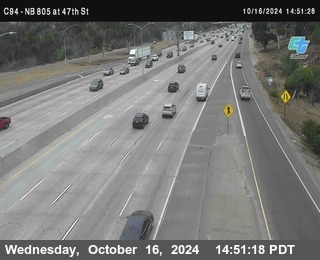 (C094) NB 805 : 47th Street (on ramp)