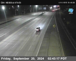 (C094) NB 805 : 47th Street (on ramp)