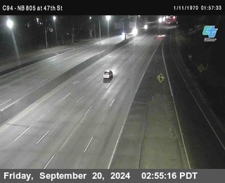 (C094) NB 805 : 47th Street (on ramp)