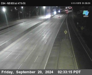 (C094) NB 805 : 47th Street (on ramp)