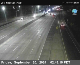 (C094) NB 805 : 47th Street (on ramp)