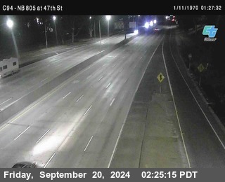 (C094) NB 805 : 47th Street (on ramp)