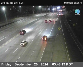 (C094) NB 805 : 47th Street (on ramp)