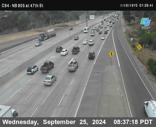 (C094) NB 805 : 47th Street (on ramp)