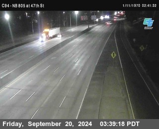 (C094) NB 805 : 47th Street (on ramp)