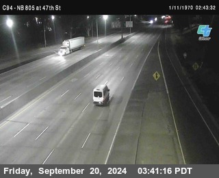 (C094) NB 805 : 47th Street (on ramp)