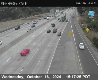 (C094) NB 805 : 47th Street (on ramp)