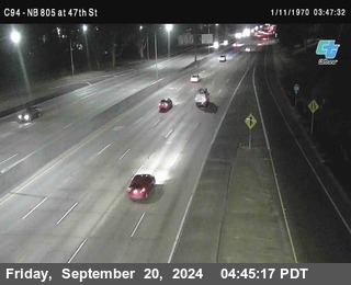 (C094) NB 805 : 47th Street (on ramp)