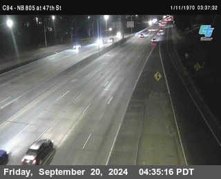 (C094) NB 805 : 47th Street (on ramp)