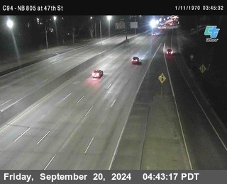 (C094) NB 805 : 47th Street (on ramp)