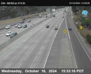 (C094) NB 805 : 47th Street (on ramp)