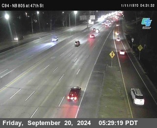 (C094) NB 805 : 47th Street (on ramp)