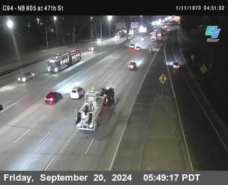 (C094) NB 805 : 47th Street (on ramp)