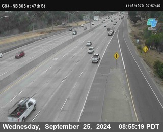 (C094) NB 805 : 47th Street (on ramp)