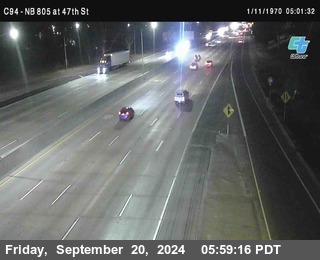 (C094) NB 805 : 47th Street (on ramp)