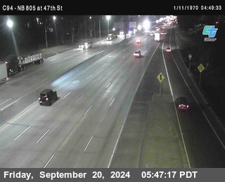 (C094) NB 805 : 47th Street (on ramp)