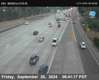 (C094) NB 805 : 47th Street (on ramp)