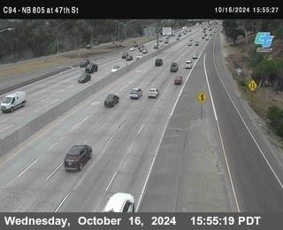 (C094) NB 805 : 47th Street (on ramp)