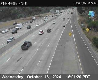 (C094) NB 805 : 47th Street (on ramp)