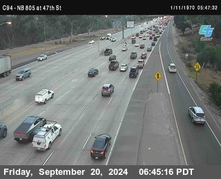 (C094) NB 805 : 47th Street (on ramp)