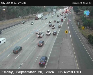 (C094) NB 805 : 47th Street (on ramp)