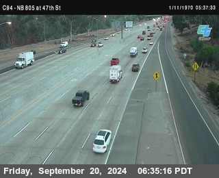 (C094) NB 805 : 47th Street (on ramp)