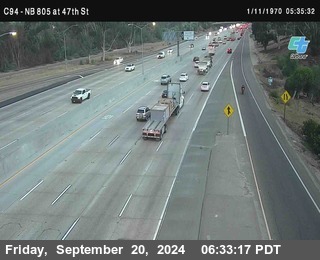 (C094) NB 805 : 47th Street (on ramp)