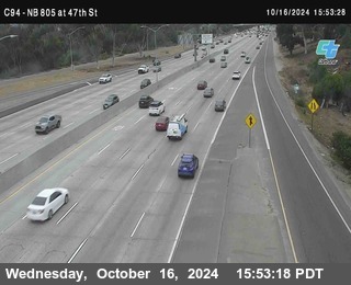 (C094) NB 805 : 47th Street (on ramp)