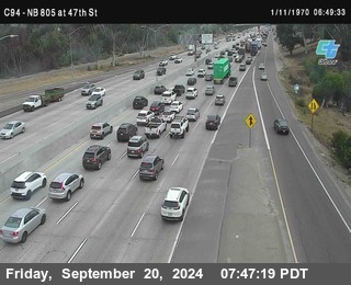 (C094) NB 805 : 47th Street (on ramp)