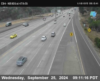 (C094) NB 805 : 47th Street (on ramp)