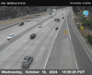 (C094) NB 805 : 47th Street (on ramp)