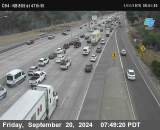 (C094) NB 805 : 47th Street (on ramp)