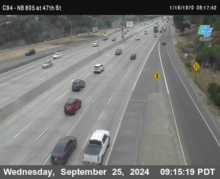 (C094) NB 805 : 47th Street (on ramp)