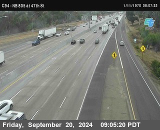 (C094) NB 805 : 47th Street (on ramp)